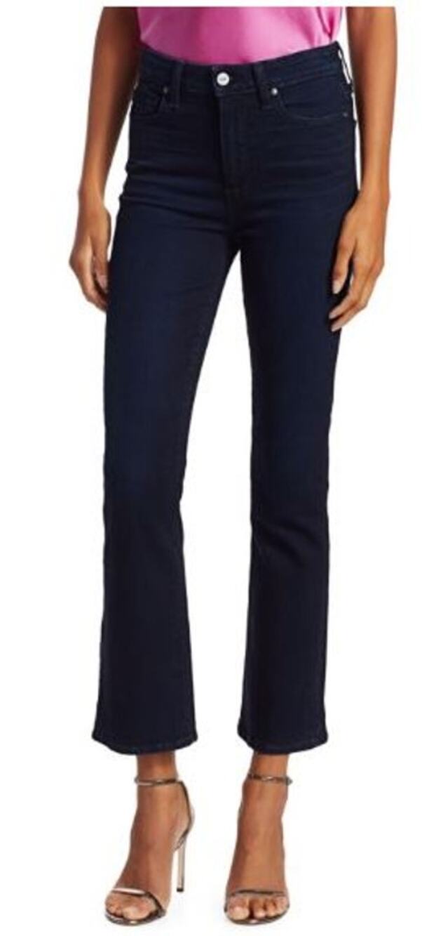 NWT Paige Claudine High Rise Ankle Flare Jeans Denim Telluride Size 29